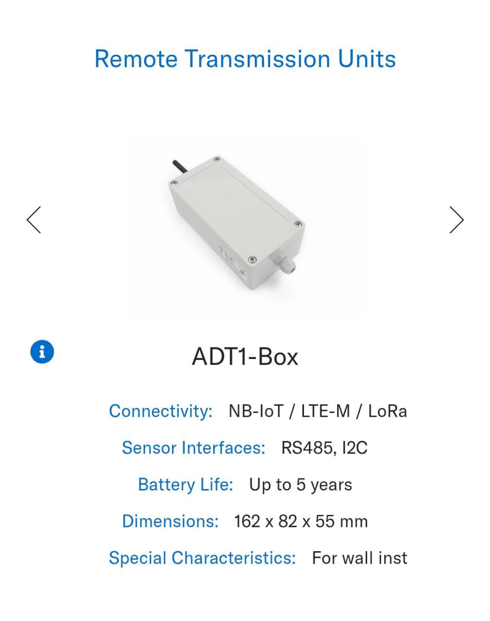 ADT-1 Data Transmitters