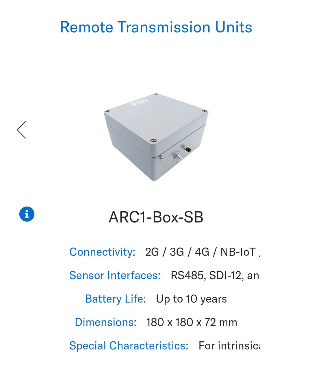 Remote Monitoring & Data Communication