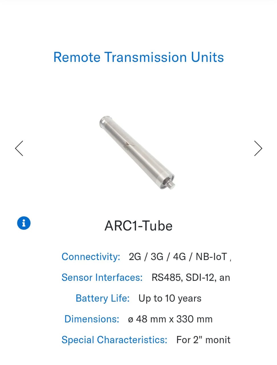 ARC-1 Tube RTU